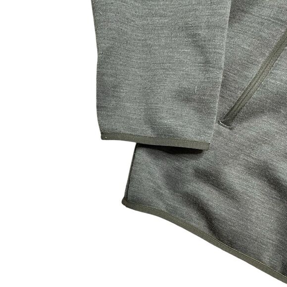 The North Face Patrol Sherpa Wool Blend Fleece Sweatshirt Top 1/4 Snap Size XL - Picture 7 of 13